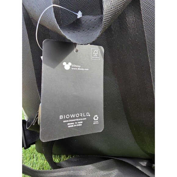 Bioworld Disney Women's Black & White Mickey Mouse Mini Backpack  W/3D Ears-NWT - Picture 9 of 14